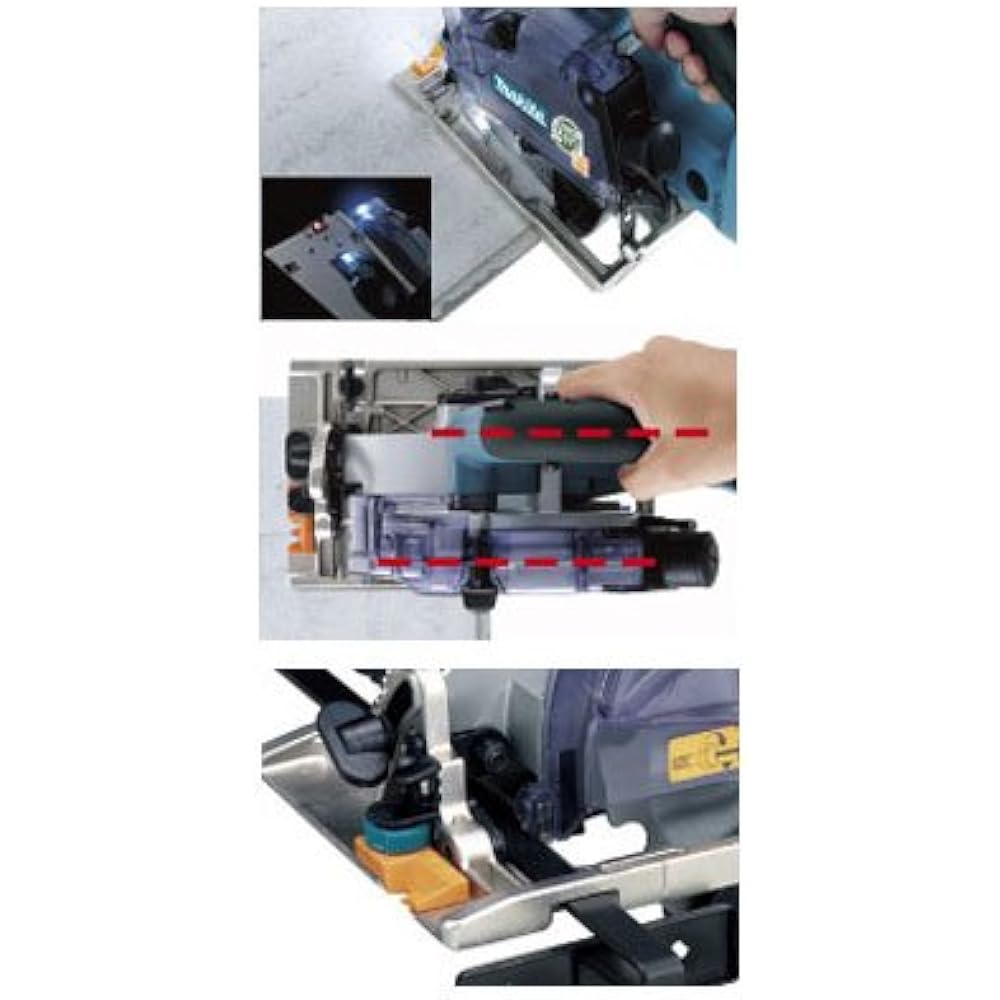 Makita Rechargeable Dustproof Circular Saw Aluminum Base 14.4V 3.0Ah 125mm (Body Only/Battery and Charger Sold Separately) KS521DZ
