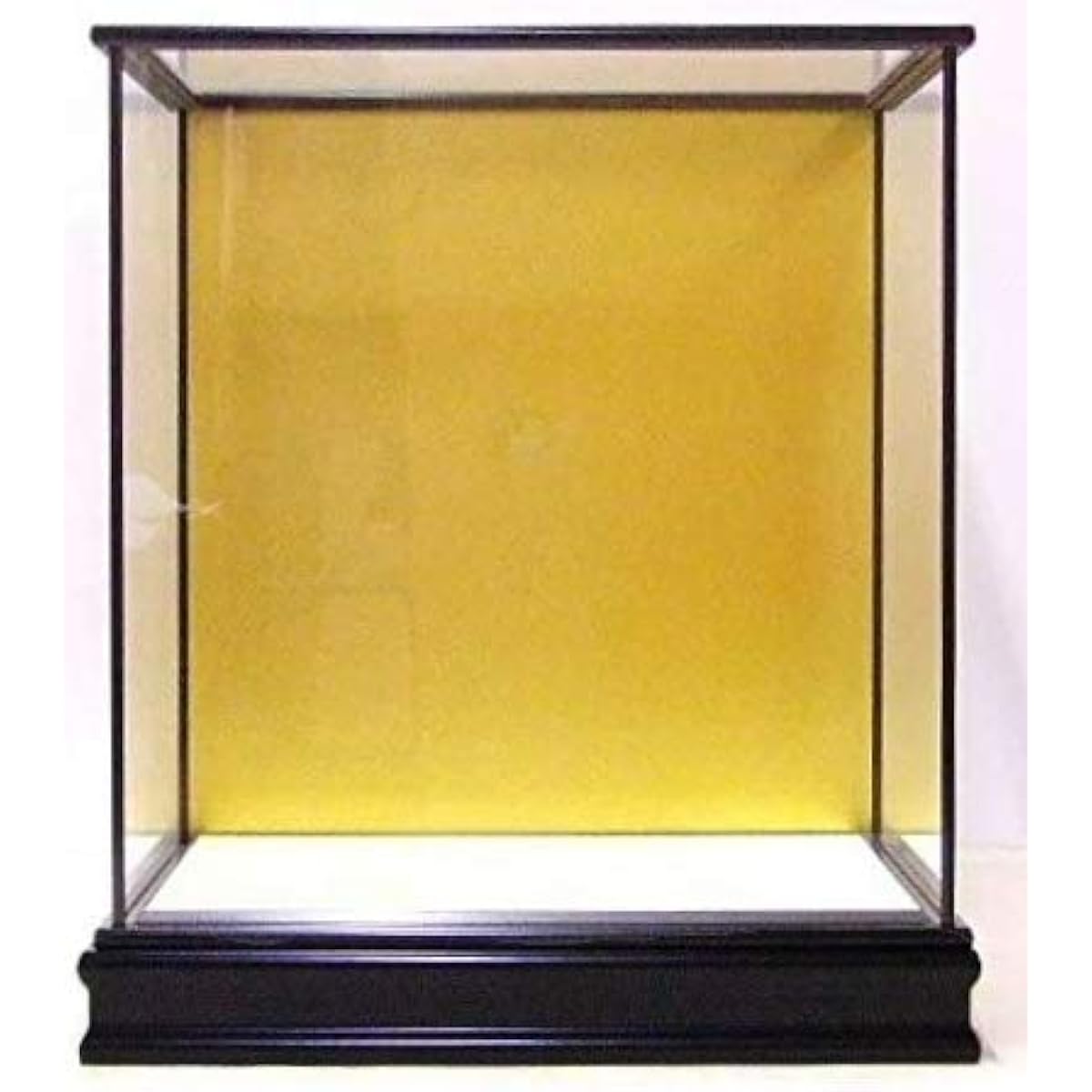 Glass case, doll case, AB15, temporary, with flap, internal dimensions: width 68cm, depth 43cm, height 71cm