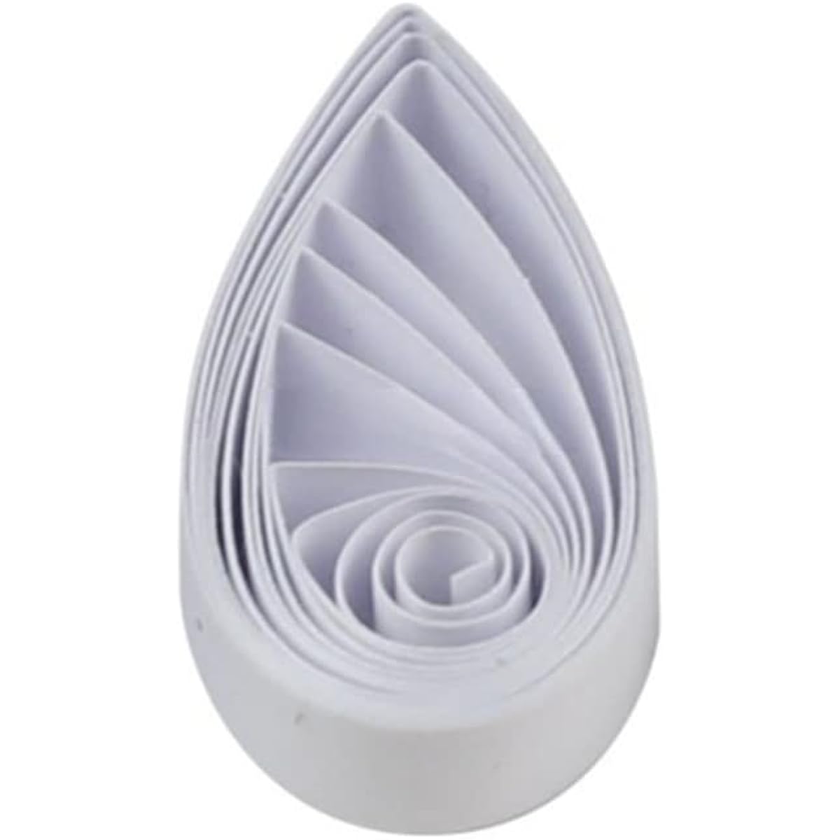 ODETOJOY White Quilling Paper Strips 7mm Craft 1/4 Inch Off-White Cream Paper Quilling Set for Beginner Card Making Scrapbooking 120 Sheets 54cm (White)