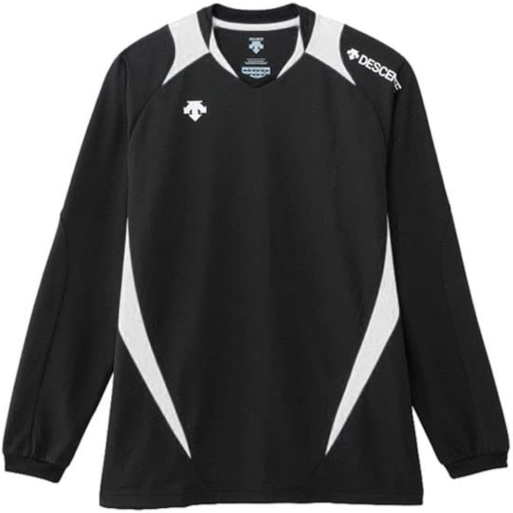DESCENTE Long Sleeve Shirt, Volleyball Standard, Sweat Absorbent, Quick Drying, Dry Stretch, Unisex, Men's, Women's, Practice, Club Activities, Club