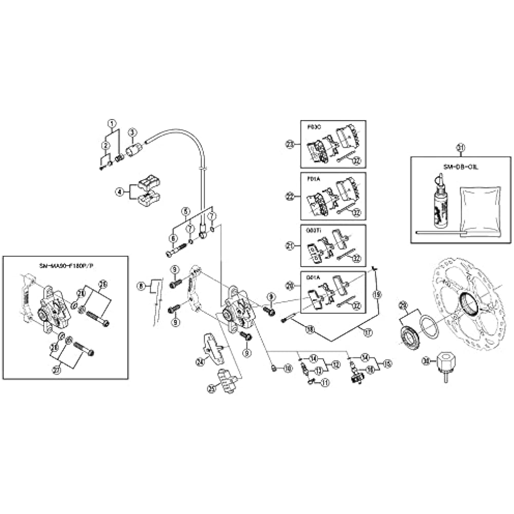 Shimano ST-R8000 bracket UT