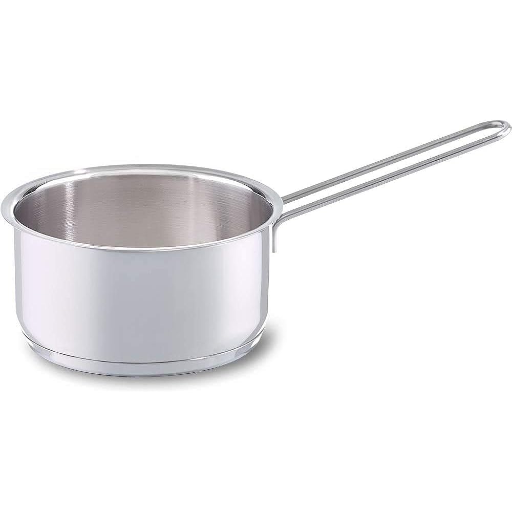 Fissler Stainless Steel Pot Snacky Set Casserole 14cm Saucepan 14cm Frying Pan 16cm Compatible with Gas Fire/IH [Authorized Japanese Product] 08-316-03