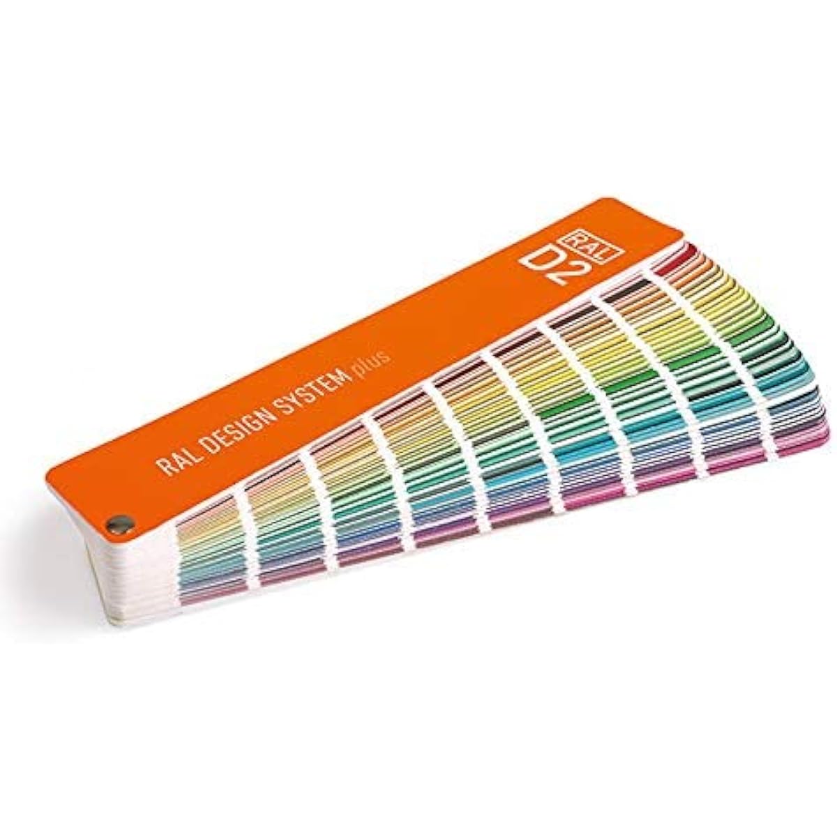 RAL D2 color chart 1825 colors semi-matte 5 languages