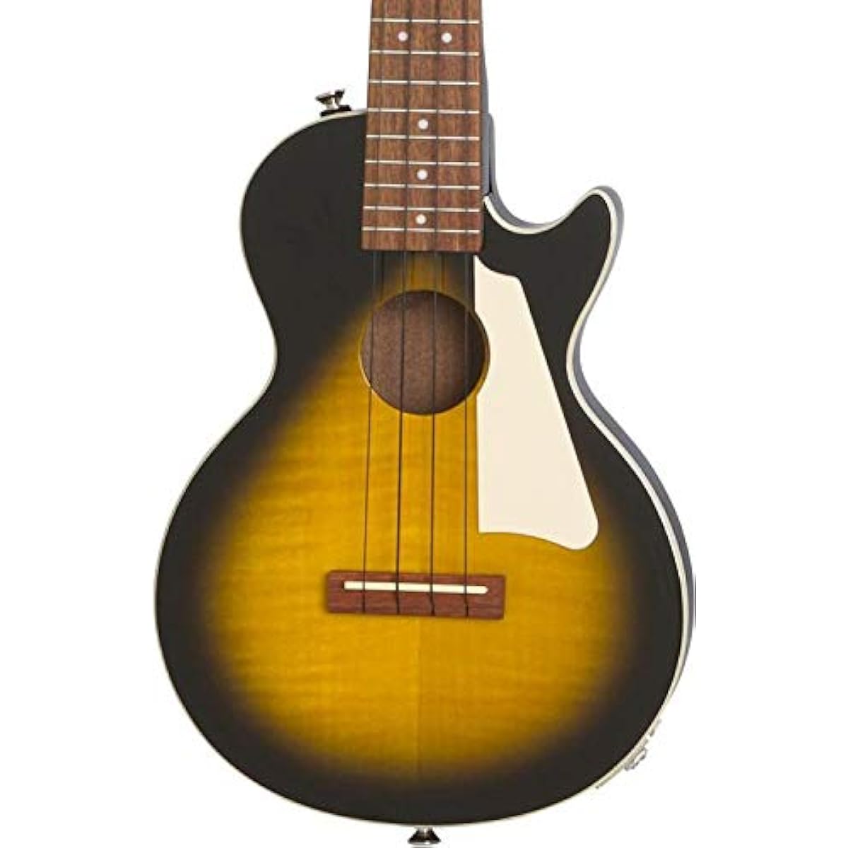 Epiphone Les Paul Acoustic Electric Ukulele Outfit Tenor Heritage Cherry Sunburst Electric Ukulele