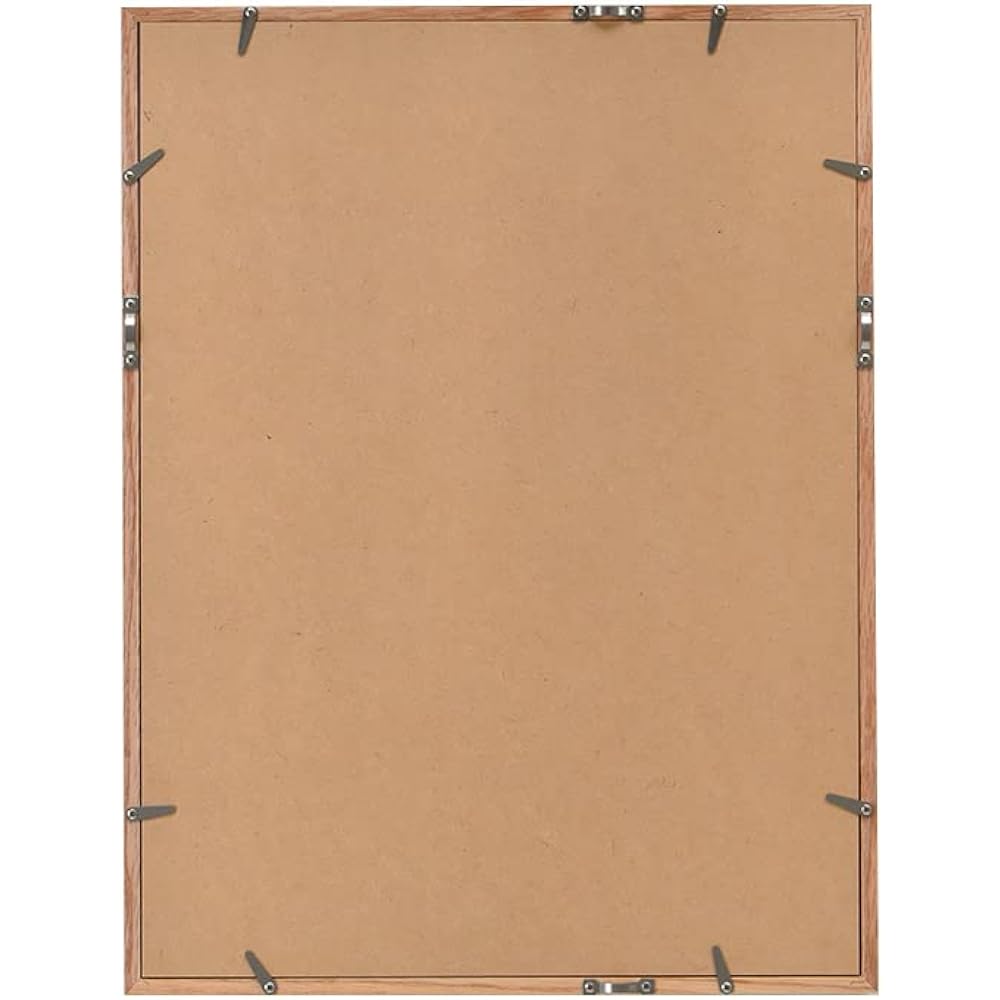 cortina Wooden Poster Frame 30x40cm 30x40cm Solid Oak Made in Japan (Transparent Clear)
