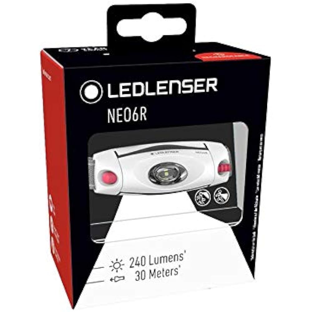 Ledlenser NEO6R USB rechargeable LED headlight/[Japanese genuine product] 500920 Pink [Body dimensions (mm)] W69xH22xD25 (head part)