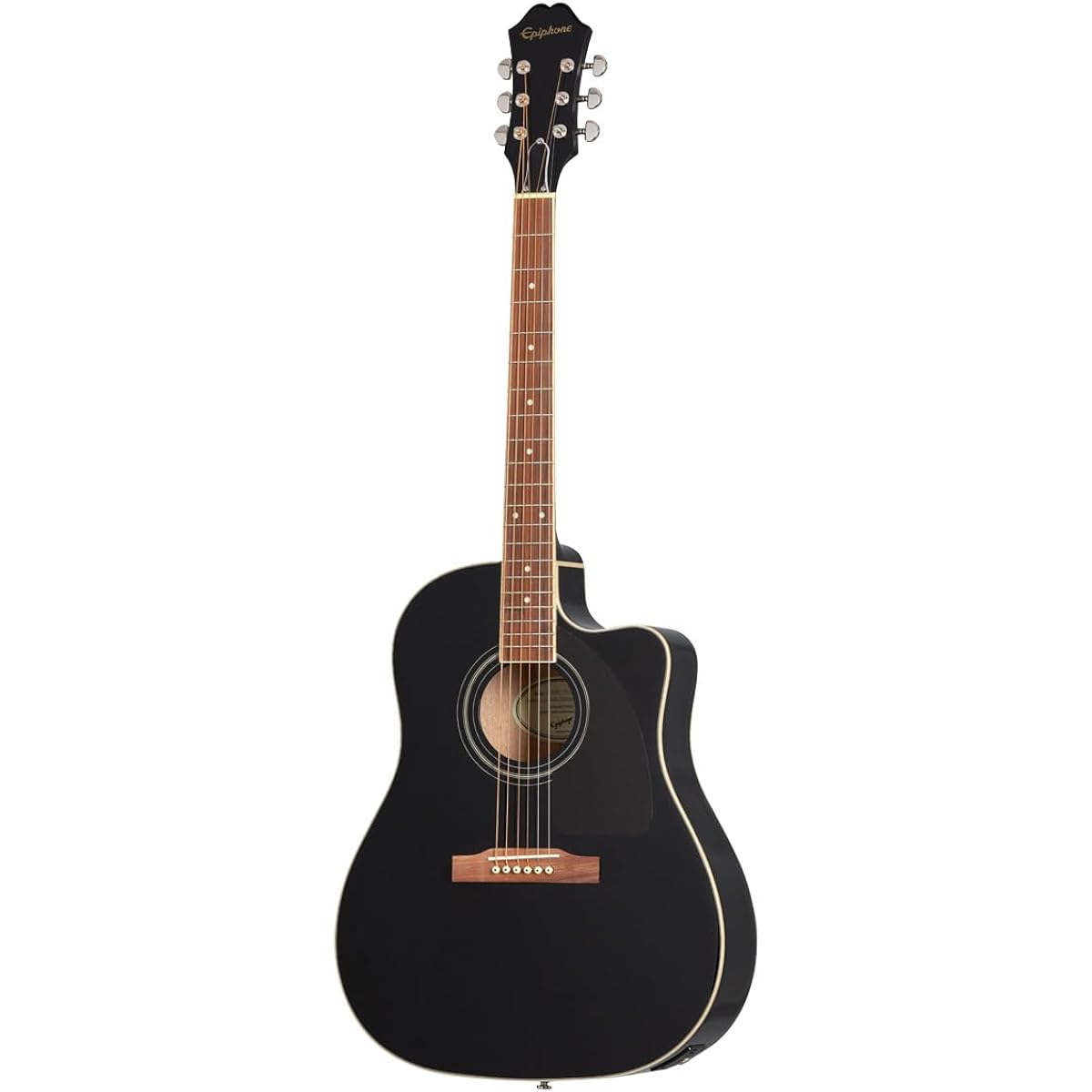 Epiphone/J-45EC Studio Ebony (EB) (AJ-220SCE) Epiphone Acoustic Guitar Electric Acoustic