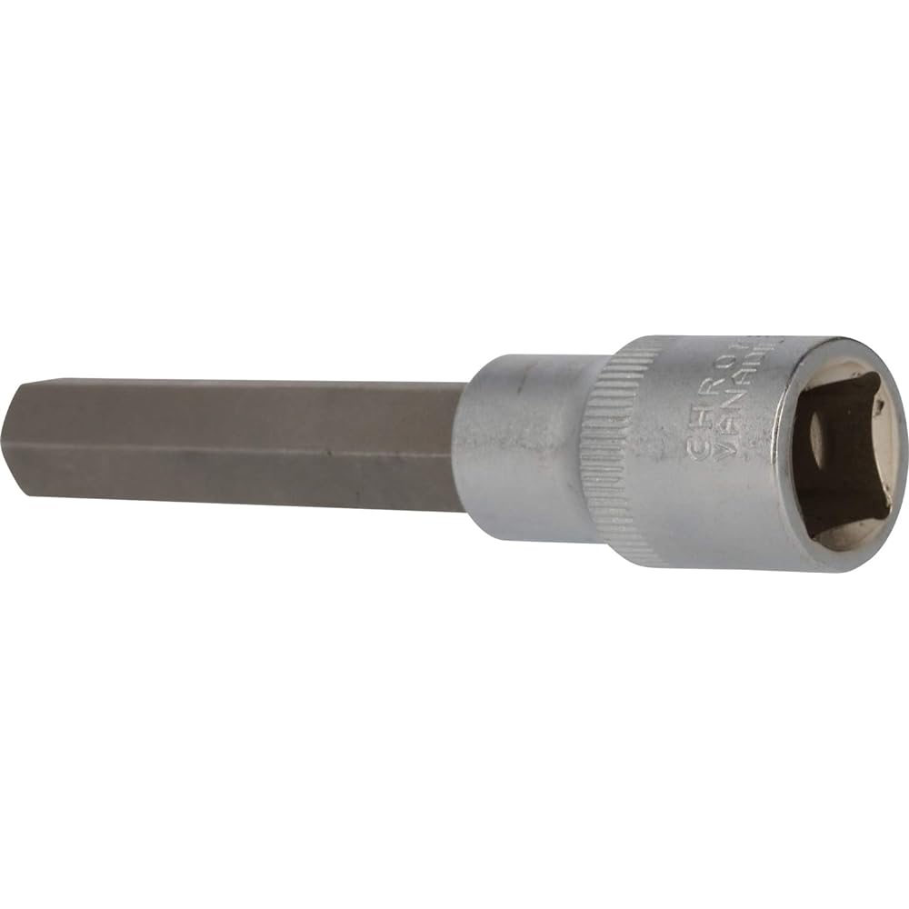 KS Tools 1/2" Hex Bit Socket Length 100mm 12mm BT022876