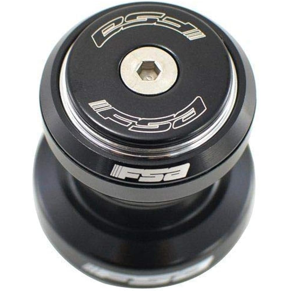 FSA NO.7 The Pig 1-1/8Inches Threadless Heavy Duty Headset BMX MTB Road Bicycle, Black, XTE1636