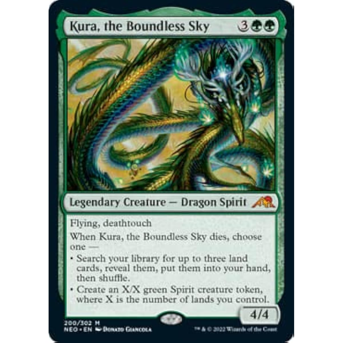 Magic: The Gathering - Infinite Sky Club (200) - Foil - Kamikawa: Neon Dynasty