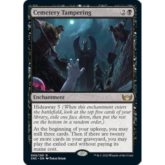 Magic: The Gathering - Graveyard Tampering (069) - Foil - Town of New Capena