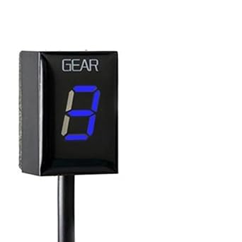 Digital Meter Display Motorcycle Speed Gear Display Indicator 1-6 Speed ECU Plug Kawasaki ZX-6R Z750 ER-6N ER-4F Ninja 250R KLE650 Vulcan 900 Indicator Meter Display