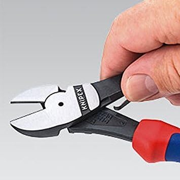 KNIPEX 7401-250 Strong diagonal nipper (for hard wire) (SB)