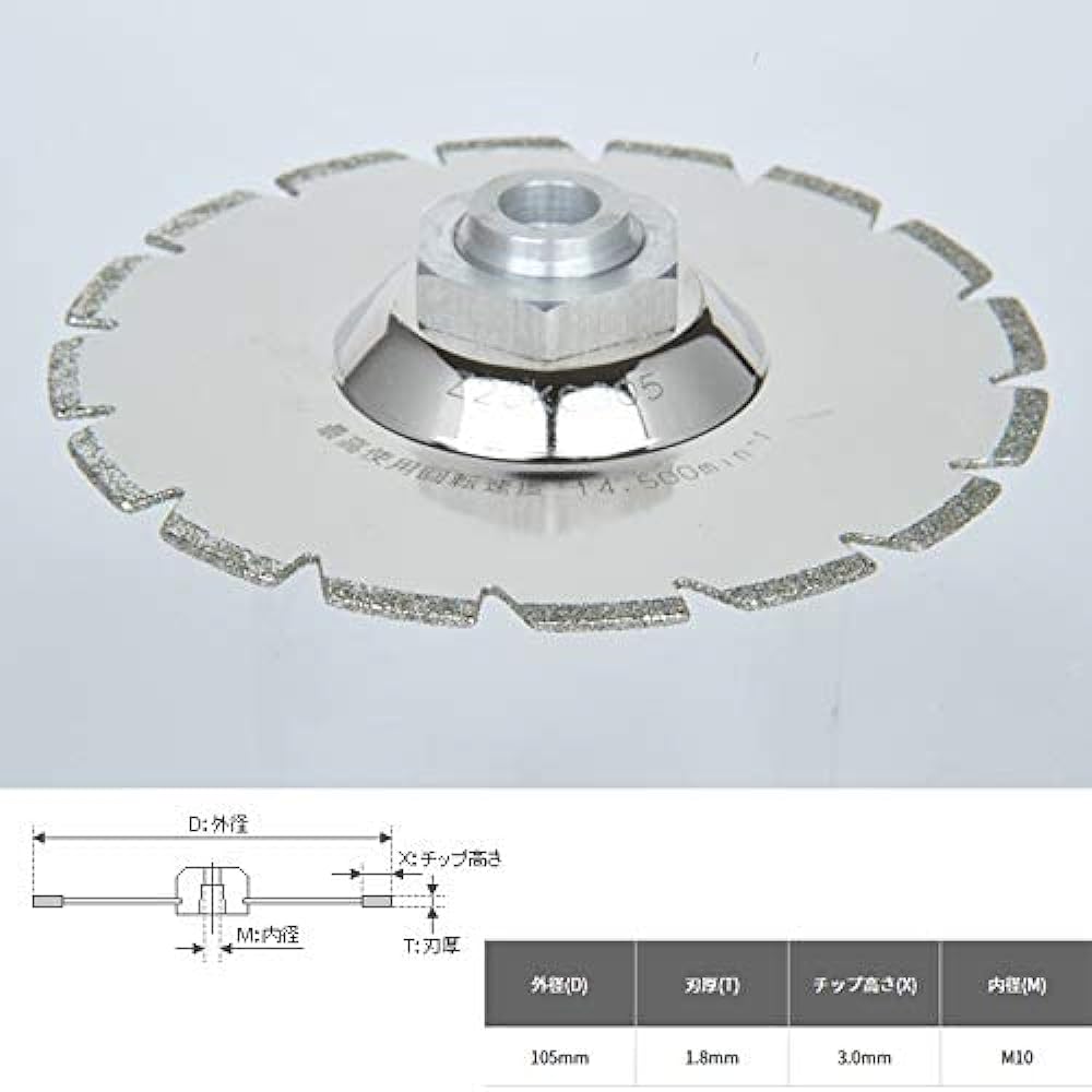 Sankyo Diamond PVC cutter Miraku for PVC pipe cutting and chamfering PED4F