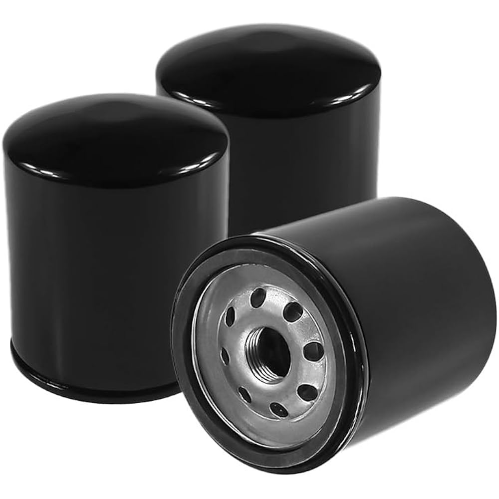 Motorcycle Oil Filter H/arl-ey Davidson Chrome FLTC FLTCU Ultra Road Glide Classic FLTR FLTRI FLT80 FLT82 Super Glide FXR FXRS (Color: Black 3)