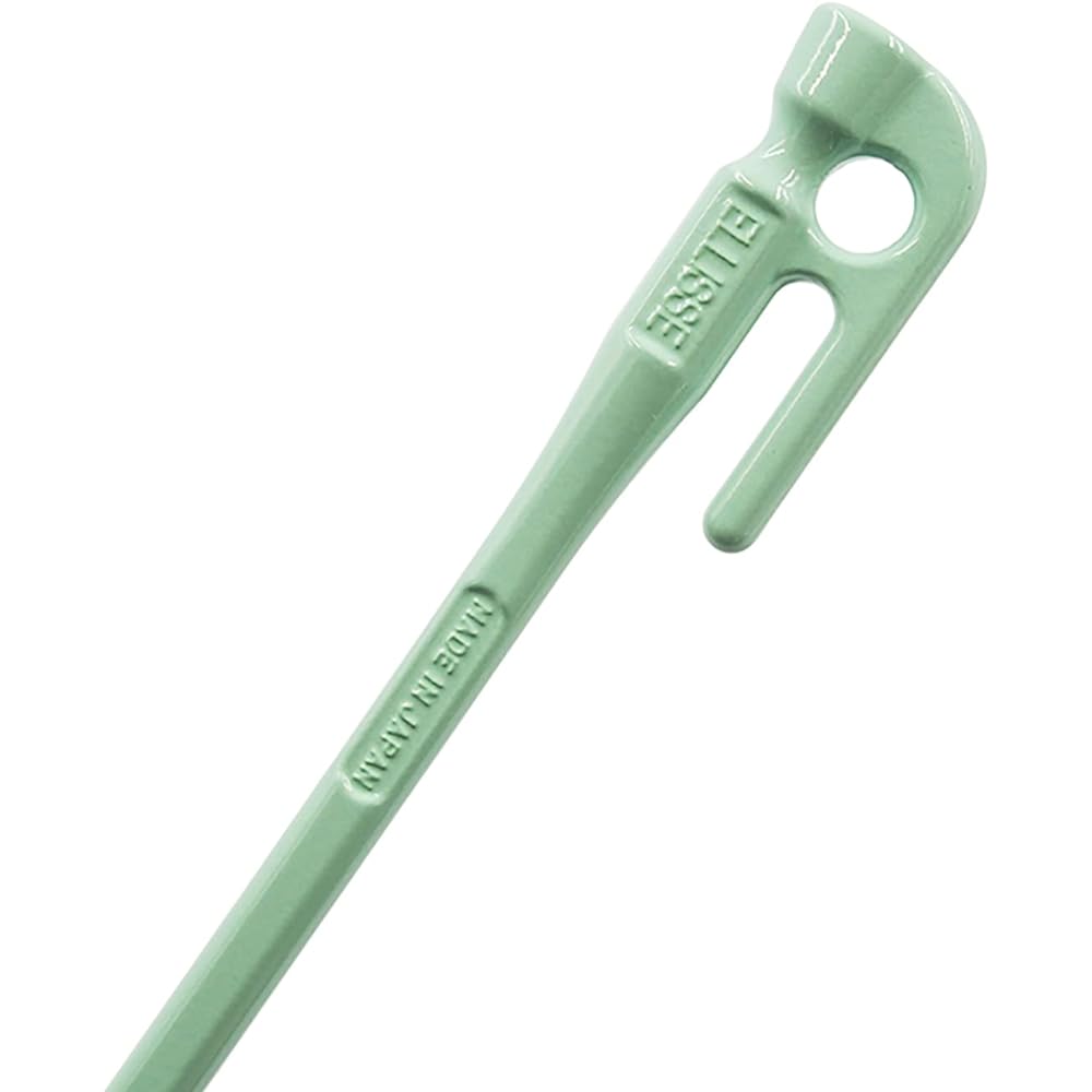 ELLISSE Forged Peg Elisse Stake 28cm Set of 8 Powder Baked Paint MADE IN JAPAN (Pastel Color Set)