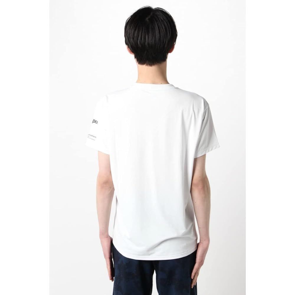 [DESCENTE] Short Sleeve Shirt T-Shirt Sweat Absorbent Quick Drying Stretch Coolist Training MOVESPORT Men's DMMTJA53