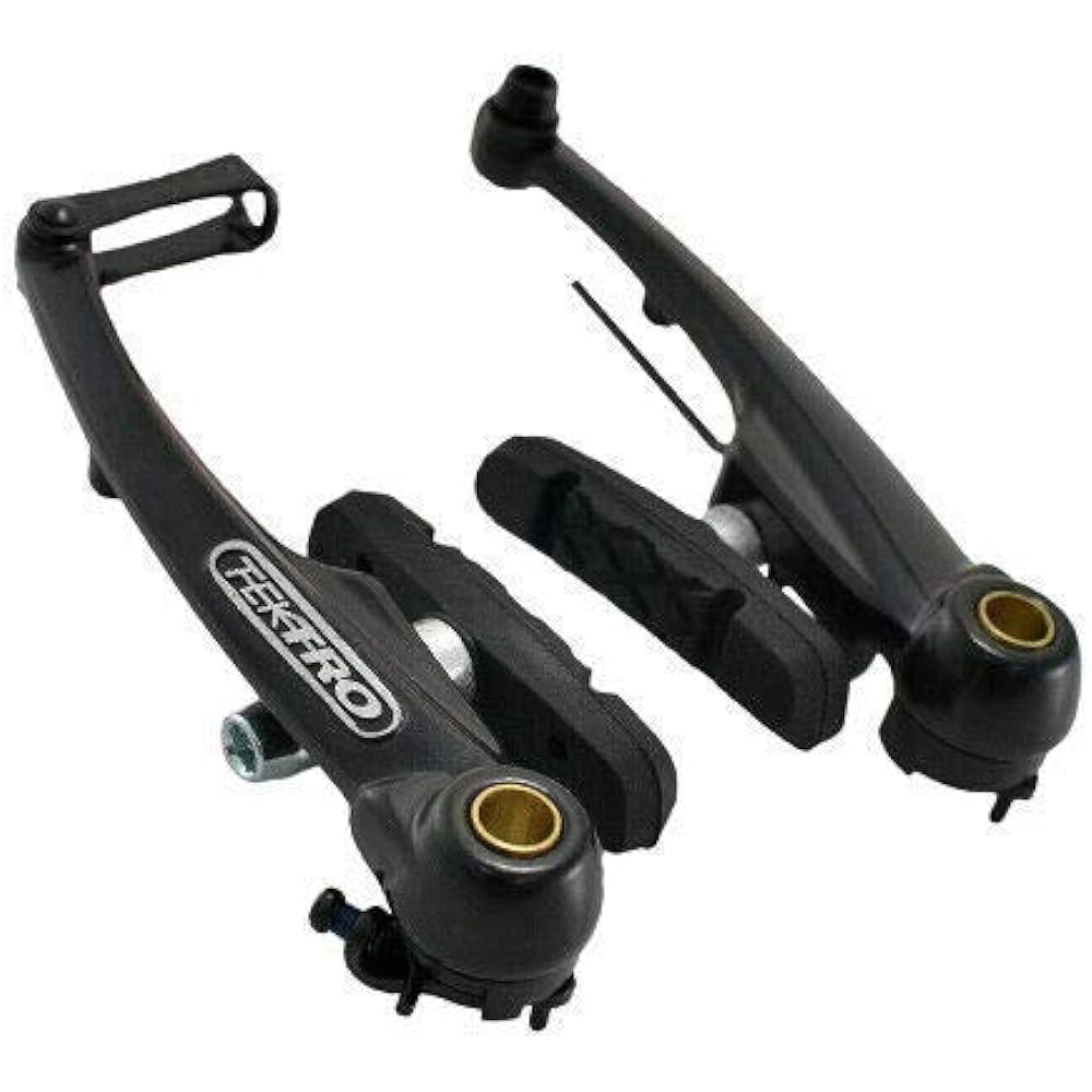 TEKTRO 857AL Linear Pull Brake Set Long Arms 110mm, Black, MH1813