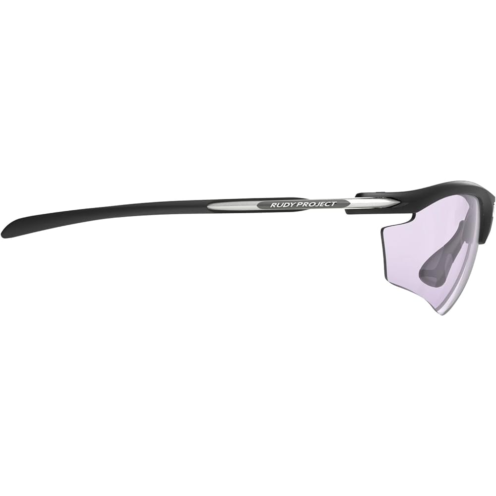 [RUDYPROJECT] Sunglasses Rydon Golf Black Frame / Impact X2 Dimmable Laser Purple Lens Lens Width: 68mm Bridge Width: 17mm Temple Length: 133mm Height: 38mm