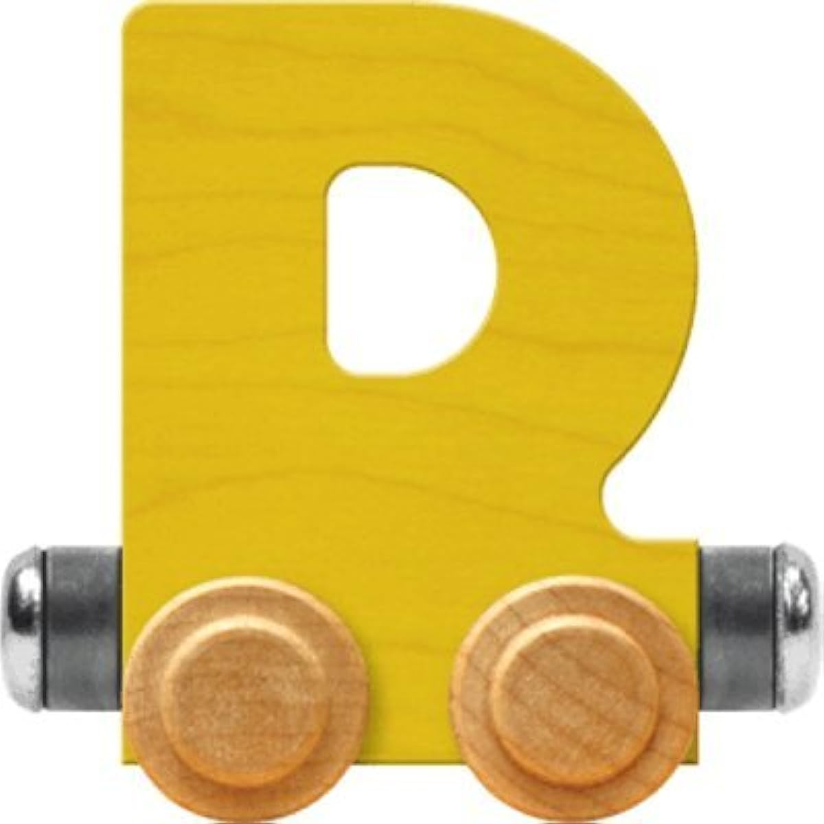 (Blue) - NameTrain Bright Letter Car D - Made in USA (Blue)