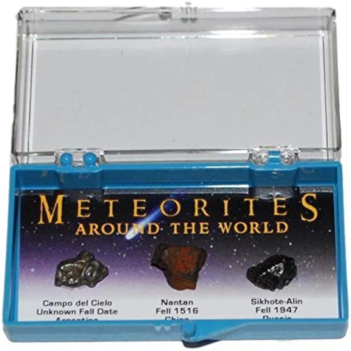 METEORITES Around the World Display Nantan Campo Sihotearin #10174 4o