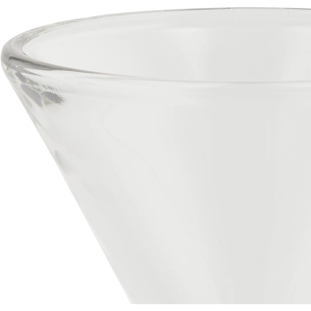 ADERIA La Rochelle 6179 Dessert Glass 150ml Set of 6 Parfait Sundae Container Cup Glass Stylish Ice Cream with Feet Coffee Shop Tableware Commercial Use Daily Use Durable Yogurt Mousse Fruit H3639