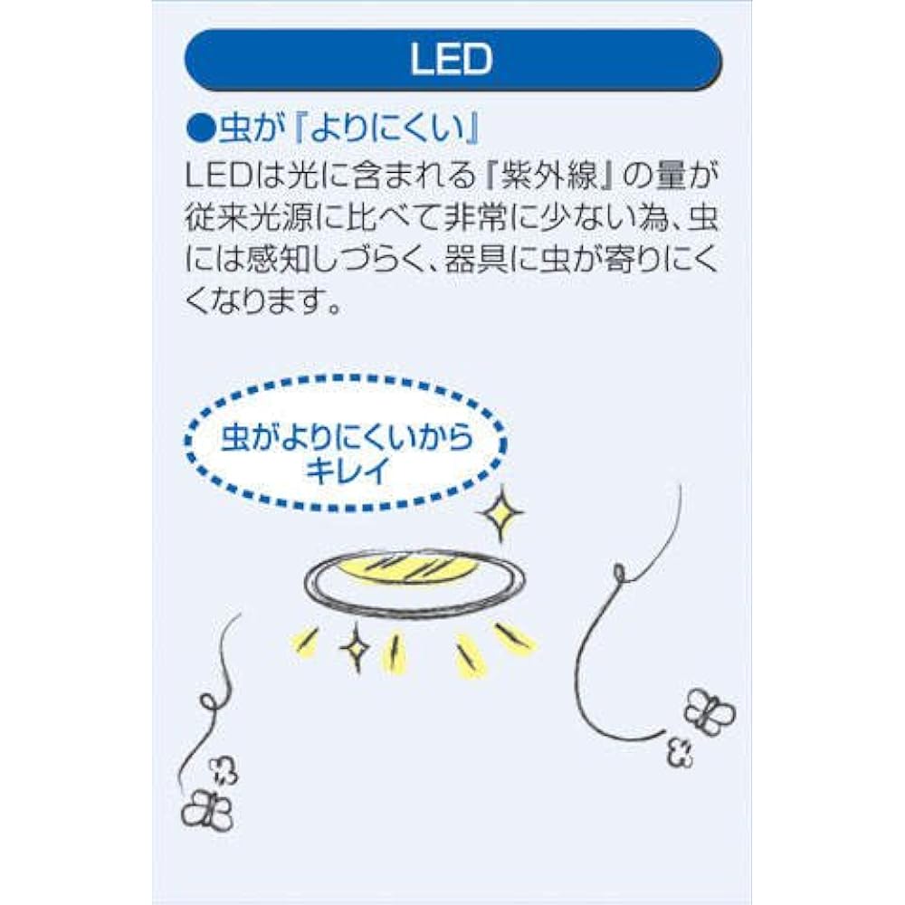 DAIKO Outdoor Light [Lamp Included] LED Bulb 4.6W (E26) Bulb Color 2700K DWP-38865Y
