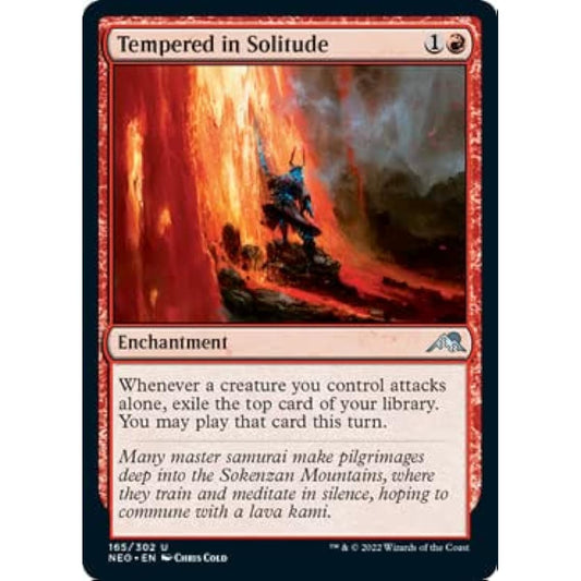 Magic: The Gathering - Forged in Solitude (165) - Kamikawa: Neon Dynasty