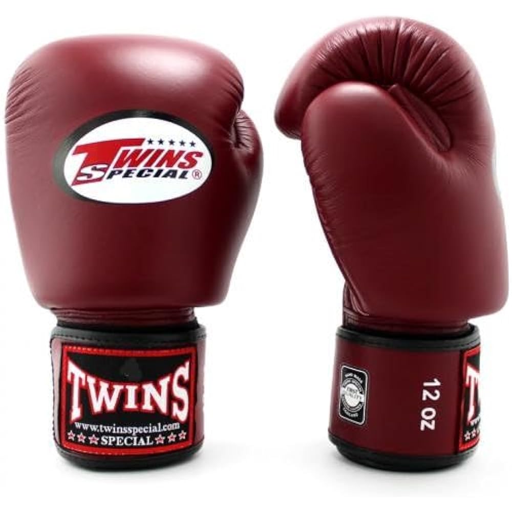 Twins Wine Red Boxing Gloves Genuine Leather [Parallel Import]