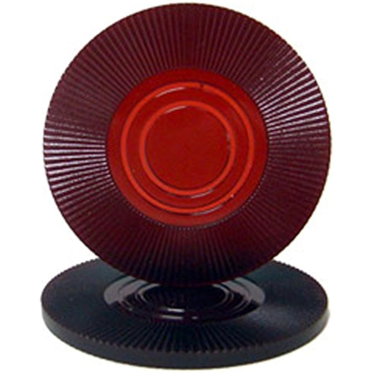 50 Hard-Hard Plastic Radial Poker Chips - Choose Color