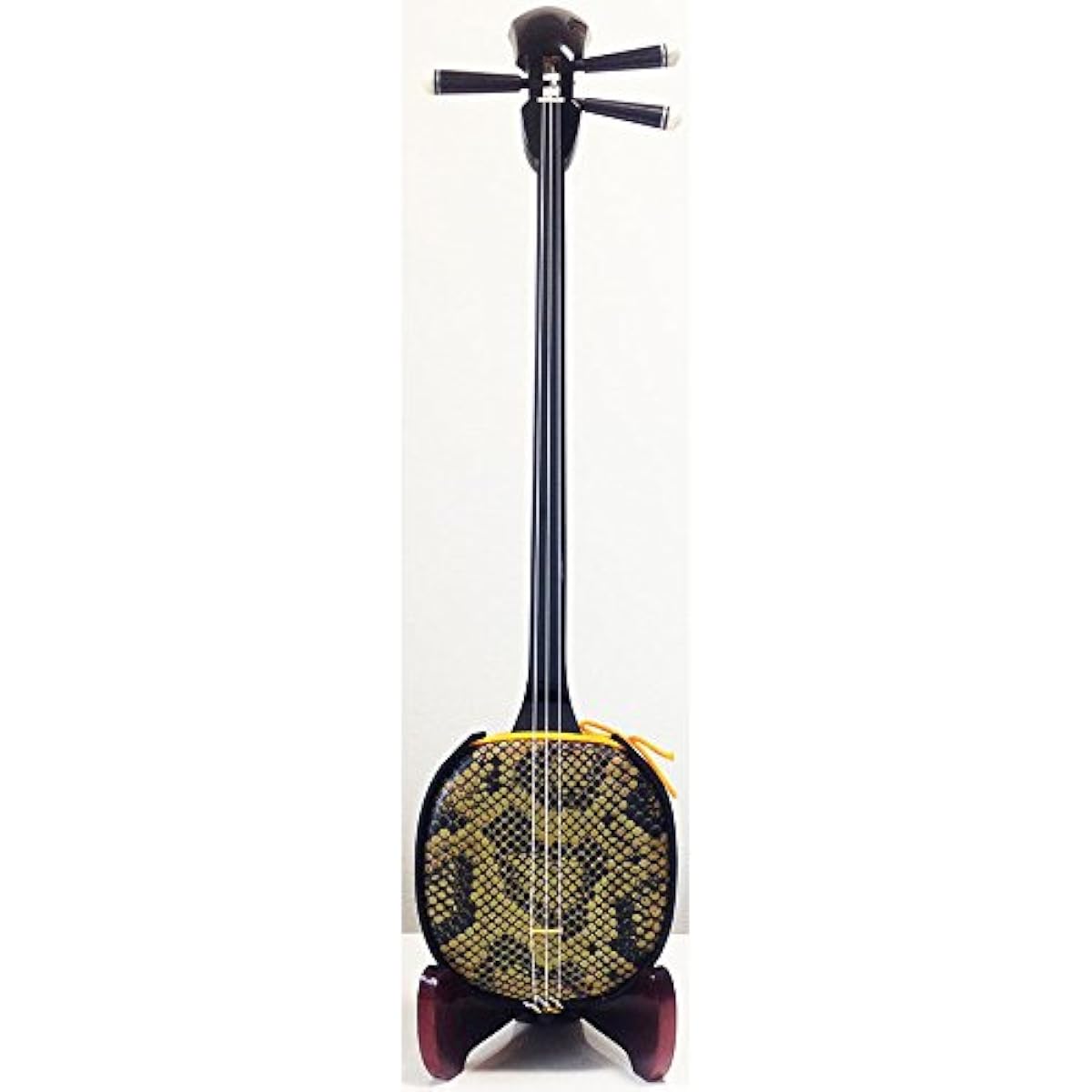 Churasaki Okinawa Sanshin Ryukyu Basic Set for Beginners Set with Case (26-piece Set with DVD)