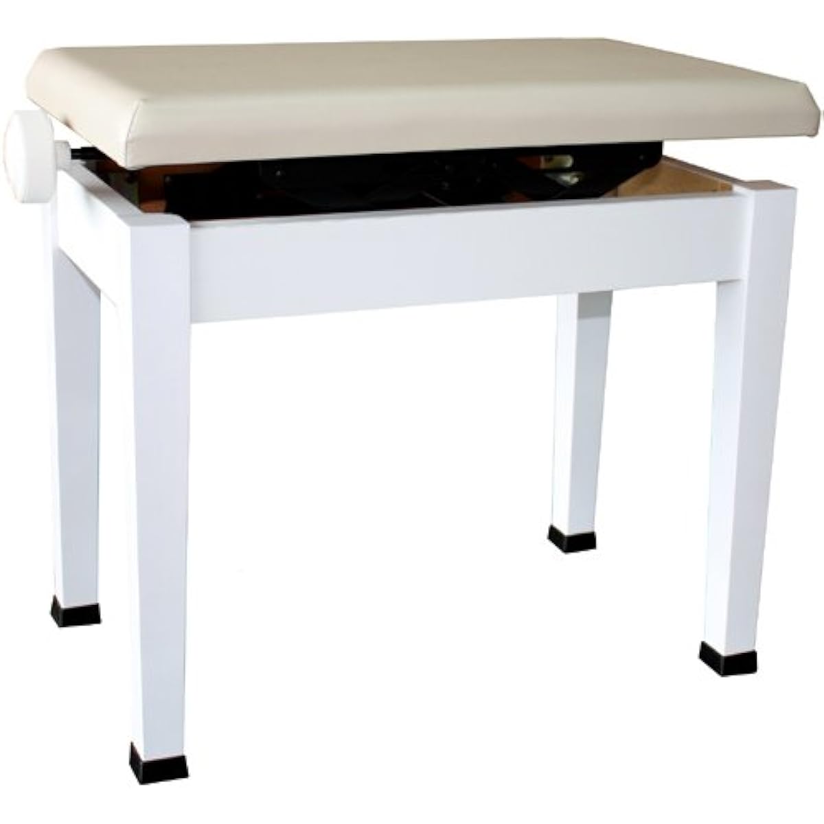 K48 Digital Piano Height Adjustable Stool (White)
