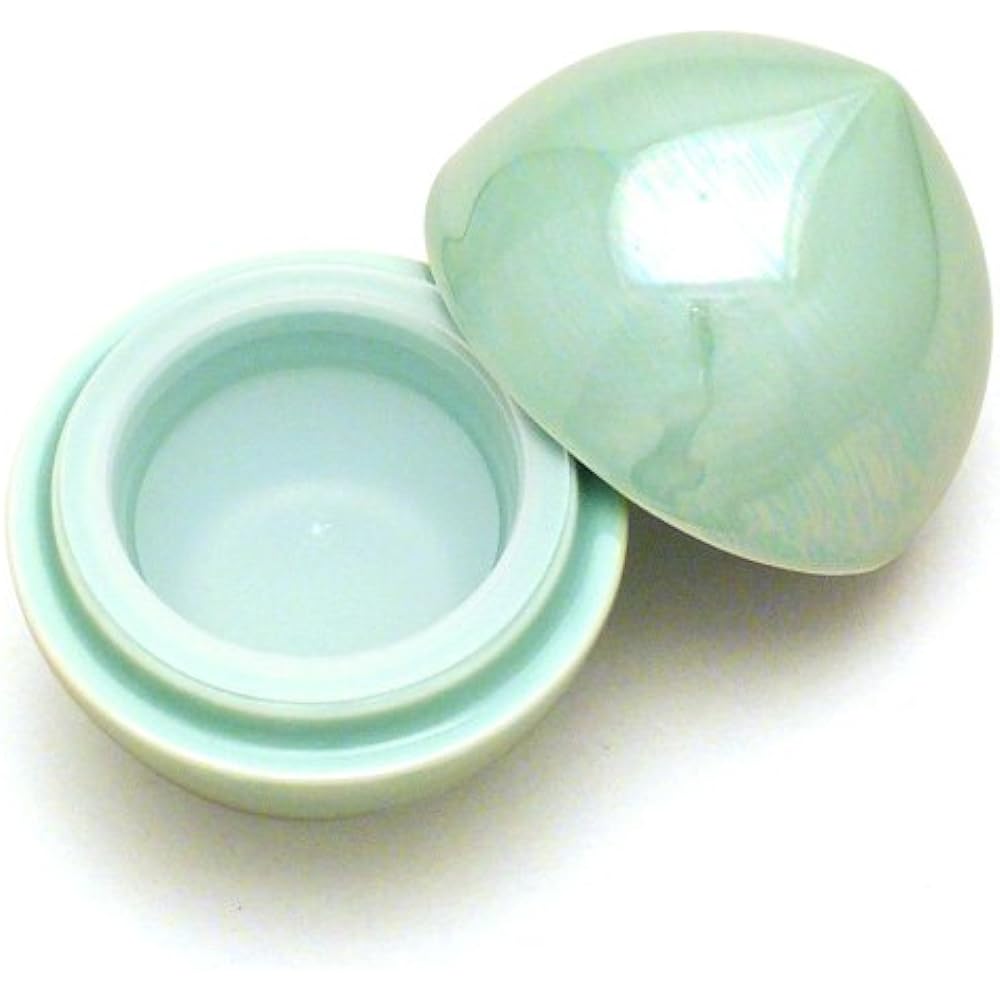 Buddhist Altar Shop Takita Shoten Mini Urn Rainbow Beads Wakaba (Height 6cm x Diameter 5.3cm) ◆ Sharing Urn, Urn, Cremation Container ◆ Memorial service on hand [Certificate issued by Takita Shoten included]