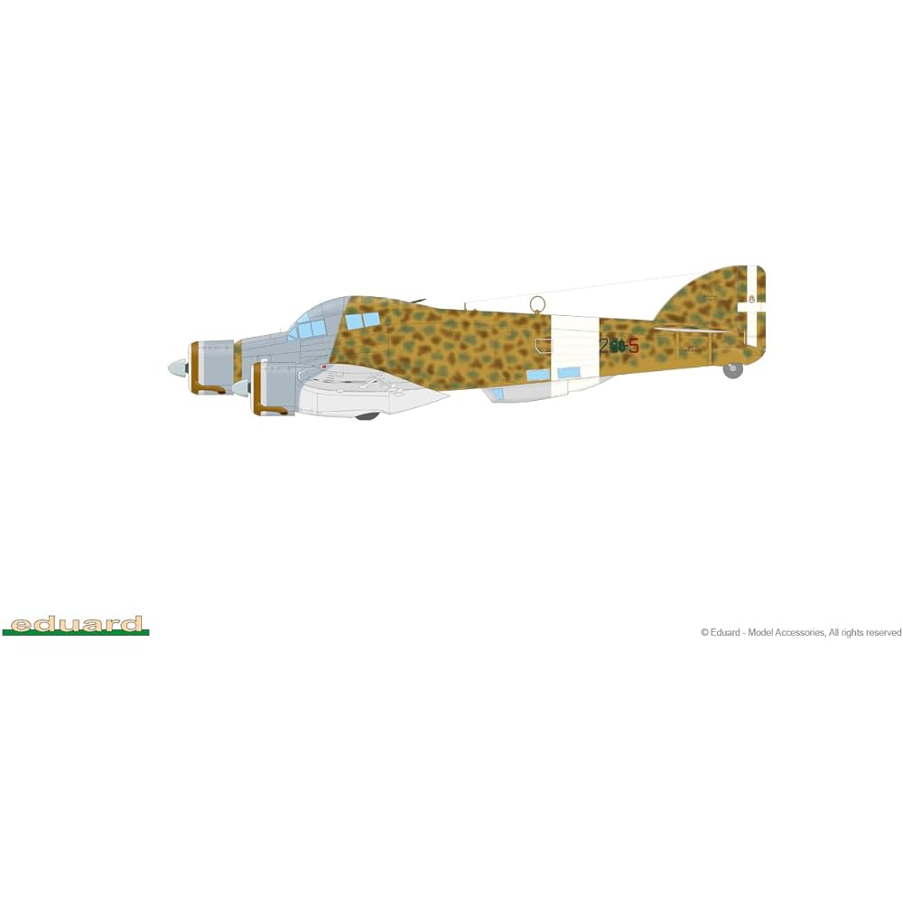 Eduard 1/48 Savoia Marchetti SM.79 Sparviero Limited Edition Plastic Model EDU 11179