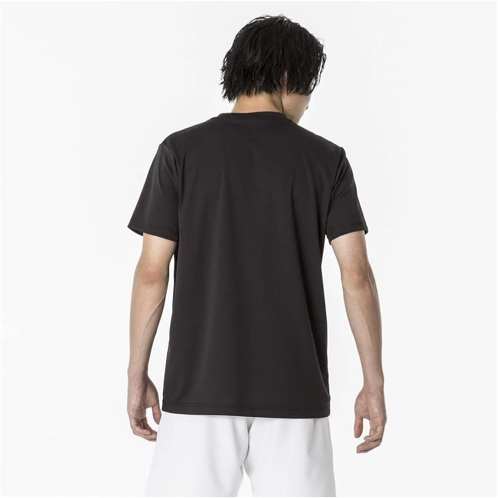 [Mizuno] Tennis Wear N-XT Practice Shirt, Short Sleeve, Sweat Absorbent, Quick Drying 62JAAZ12