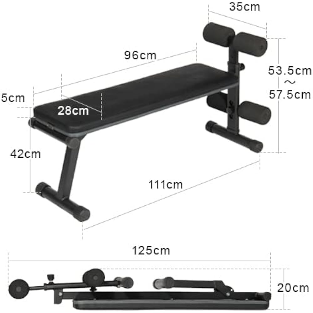 [Leading Edge] Multi Sit-up Bench LE-B40 GY & Protective Mat ESMT-150 2-piece set