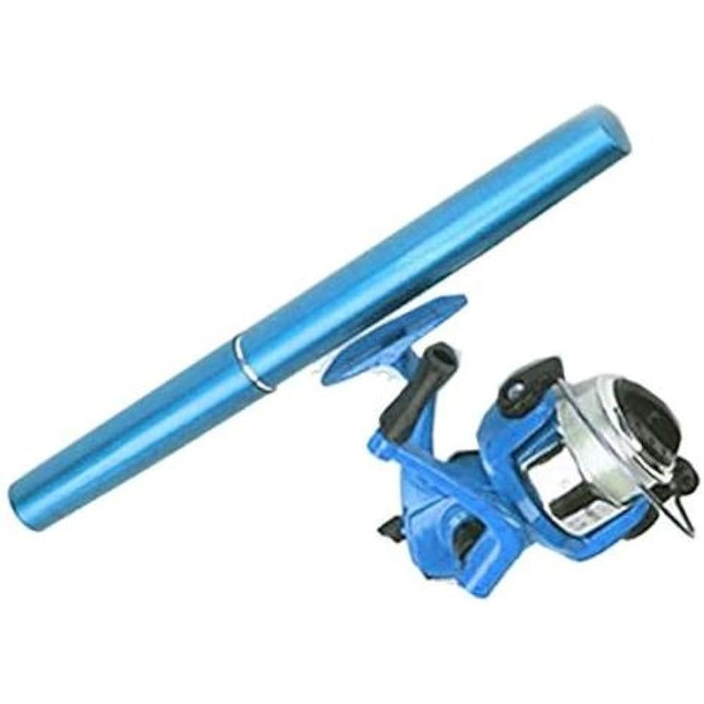 [Olerdo Fishing Gear] Pen-shaped rod & spinning reel set "Tetold B2" <Lightweight and compact pocket fishing rod/closed dimensions: 21cm when extended: approx. 100cm> qb300079