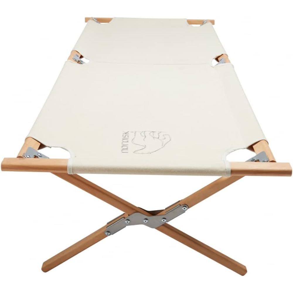 NORDISK Outdoor Folding Bed Rold Wooden Bed 191 x 65 x 40 cm [Genuine Japanese Product] 149019