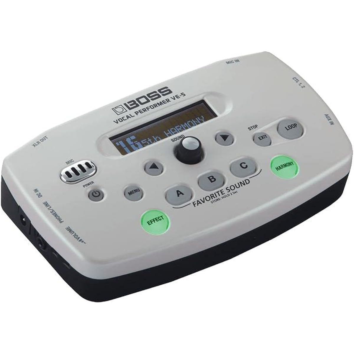BOSS Vocal Performer White VE-5-WH