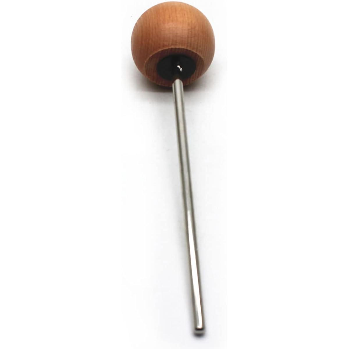 TUOREN Kick Bass Drum Pedal Mallet Beater Head Percussion Accessory (Natural Wood)