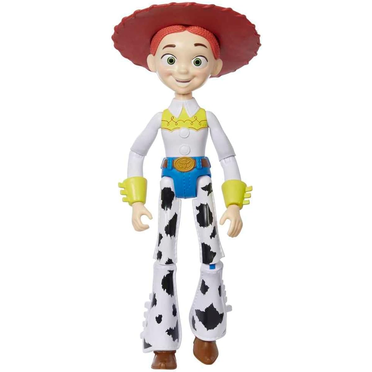 Jessie Large Action Figure 12 in, Highly Posable with Authentic Detail, Toy Story Movie Collectable Cowgirl, Ages 3 Years & Up