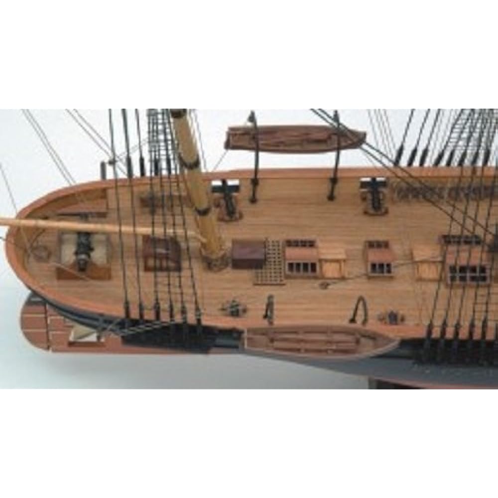 Woody Joe 1/75 Kanrin Maru without sail wooden sailing ship model assembly kit