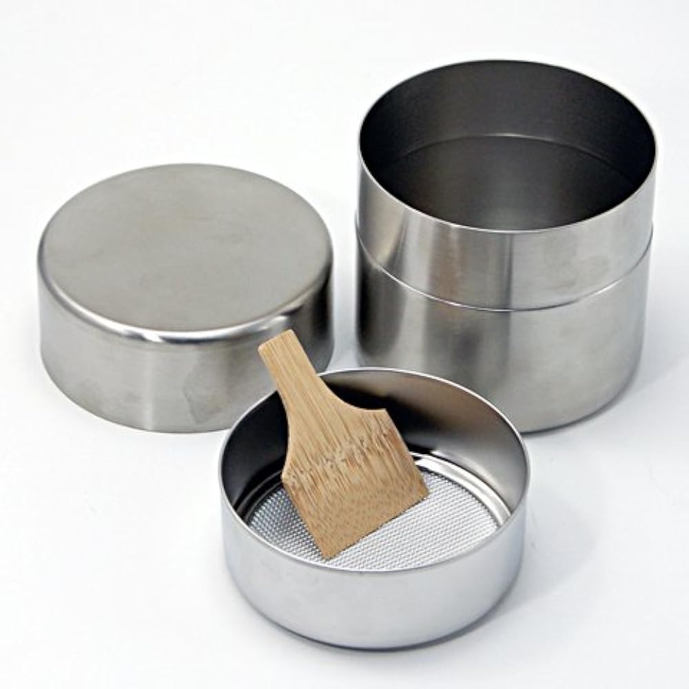 Matcha sieve small stainless steel with tea top tea utensils