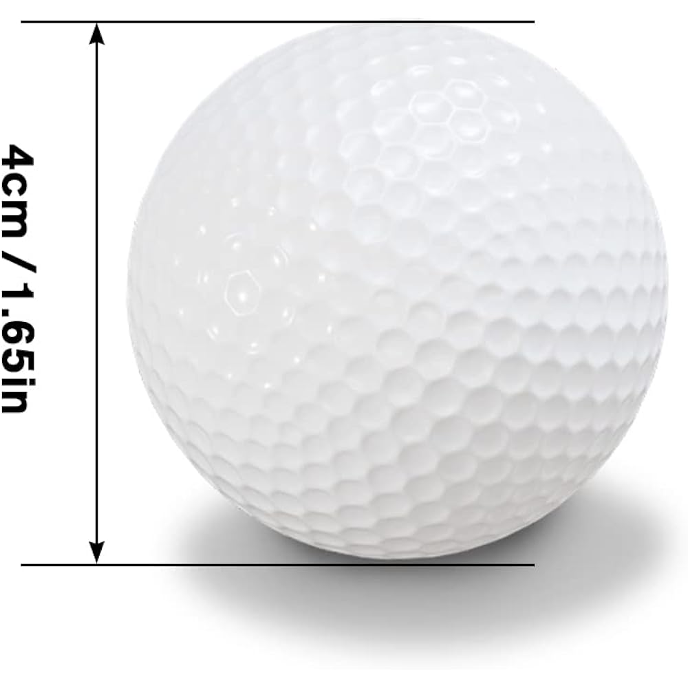 MITUKE Night Golf Ball Fluorescent Golf Ball [2021 New Golf Practice Ball] Golf Ball Night Golf Fluorescent Color (12 pieces)