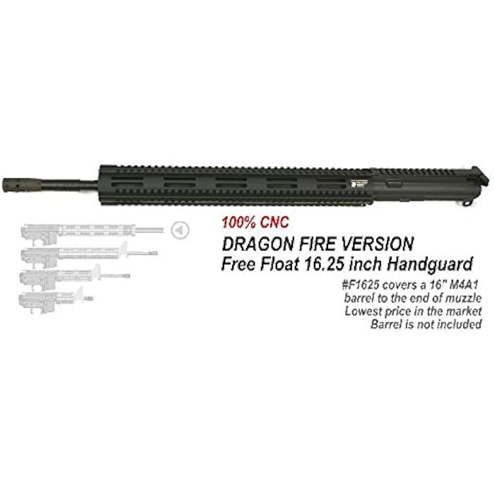 Mad Bull Airsoft F7125 Dragon Fire Handguard Rail 7.125" D02-002
