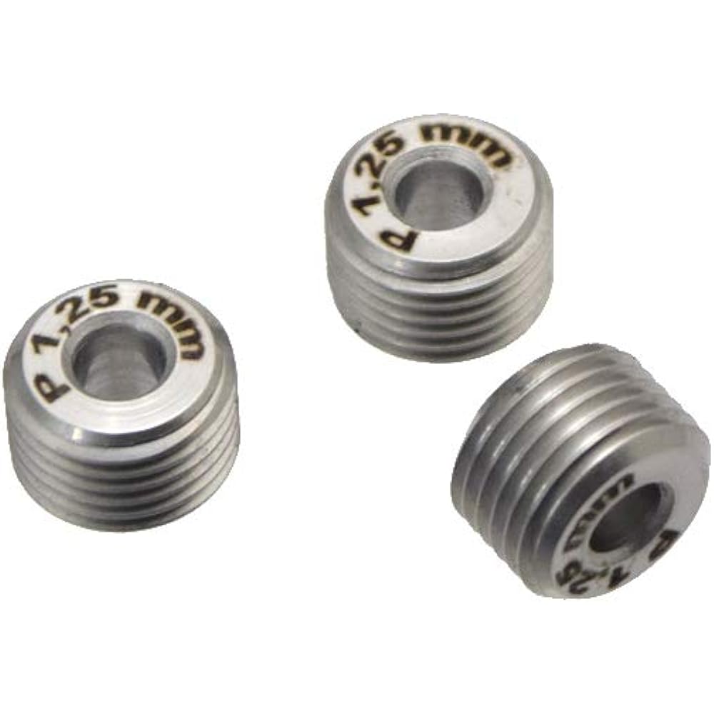 Silver Tool Thread Reclamation R16 Metric Roller Set 1.75mm 307