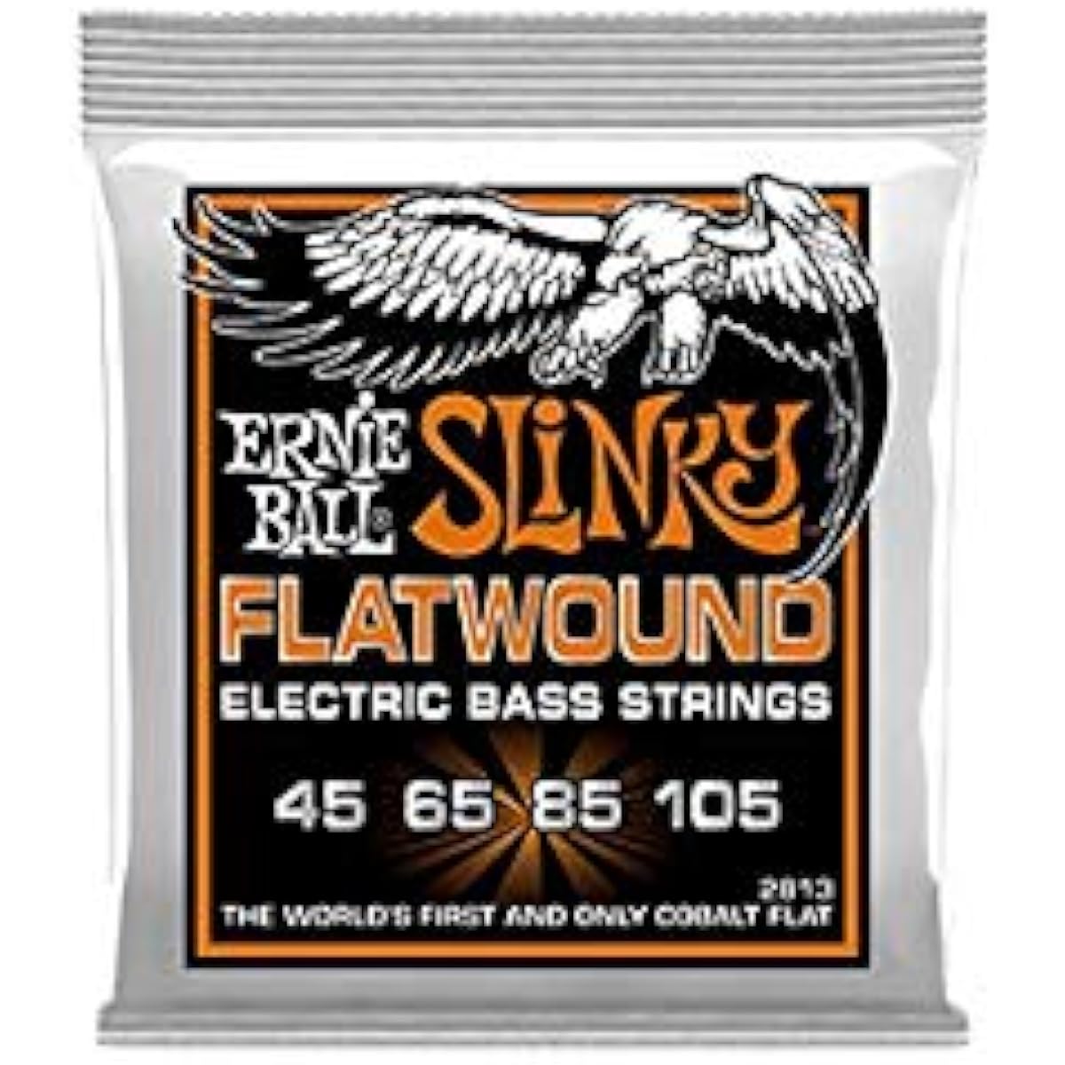ERNIEBALL Bass Strings SLINKY FLATWOUND HYBRID 45-105