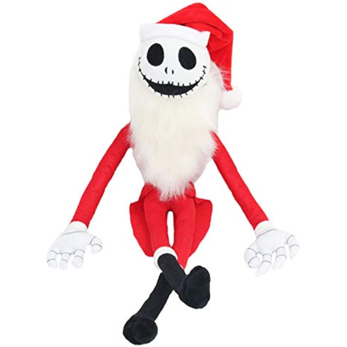 Jack Skellington Plush - illuOkey Nightmare Before Christmas Toy - 20" Pumpkin King Stuffed Animal Baby Doll (Red Joy)