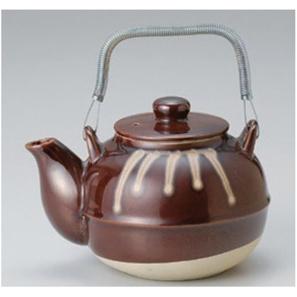 Set of 5 Medicinal clay pots, Yukihira Amebell-shaped pottery pots No. 5 [14 x 13cm, 1100cc] Open fire [Restaurant, Inn, Japanese tableware, Restaurant, Commercial use, Tableware, Tableware]
