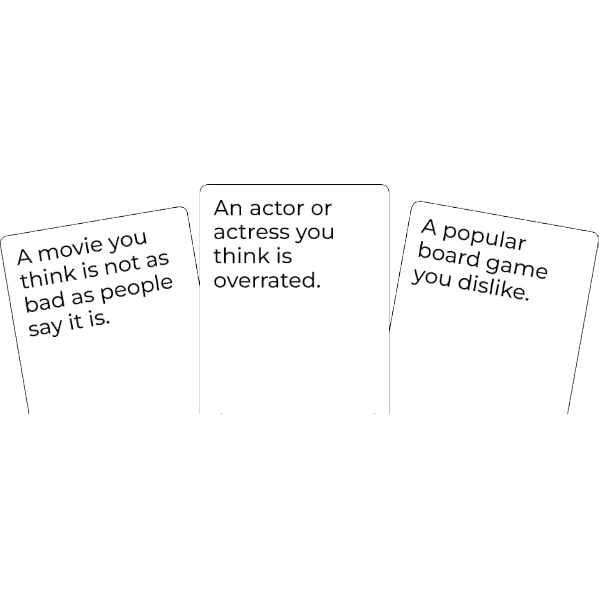 BAD OPINIONS - A party game of hot takes & sizzling debates
